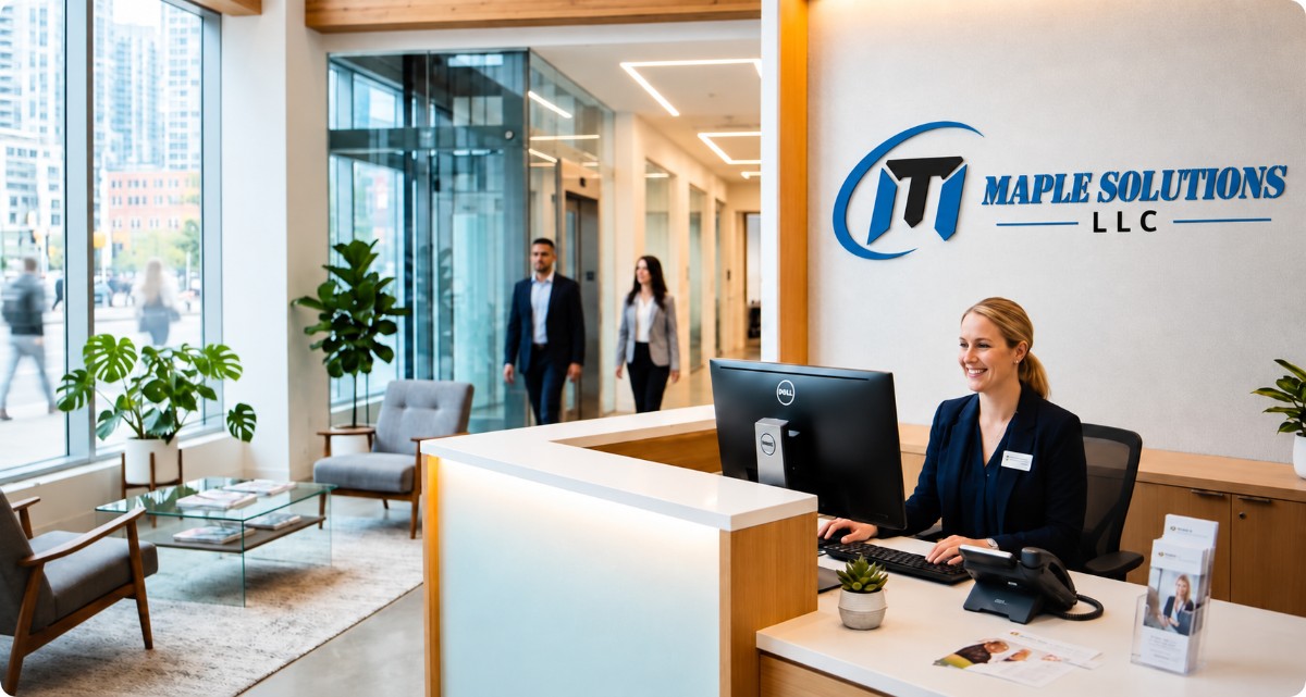 Maple Solutions Office Lobby